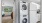 a washing machine in a kitchen